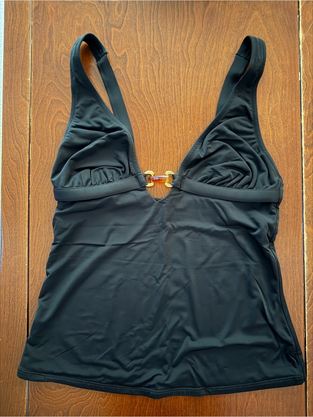 J. Crew Black Tankini Top